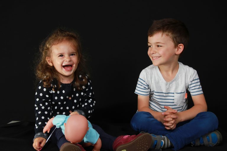 Viel Spaß bei Kinder Fotoshooting